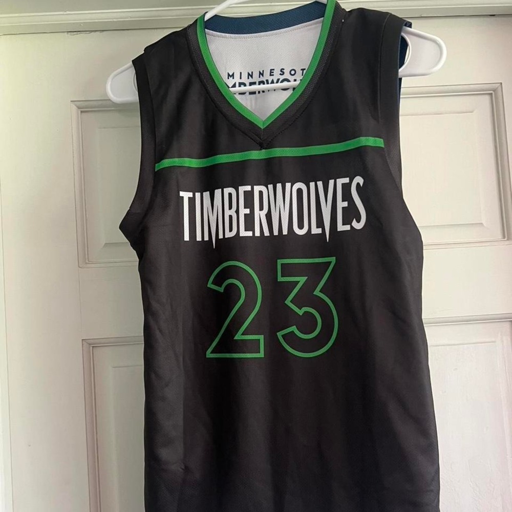 Reversible home and away Minnesota Timberwolves NBA jersey men's small